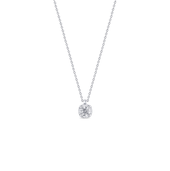 Collana Bliss Donna  Bl meraviglia in Oro bianco Diamante 0.30 Ct 20115763 - 20115763